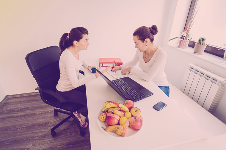 Visit to a nutritionist doctor