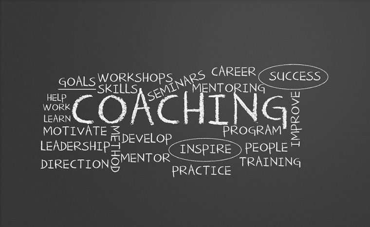 Coaching chalkboard