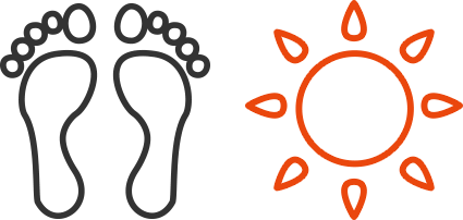 feet-sun