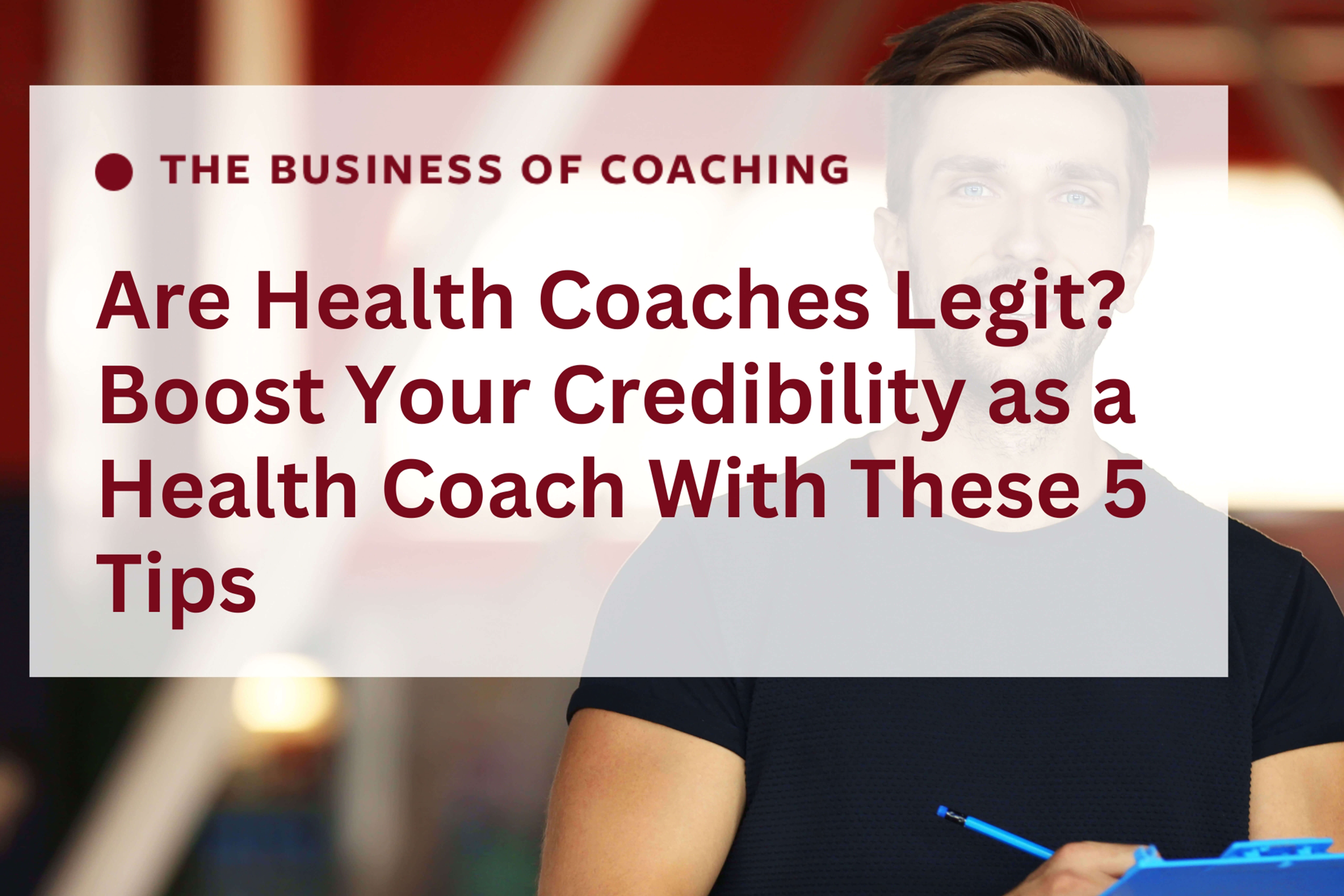 Are health coaches legit?