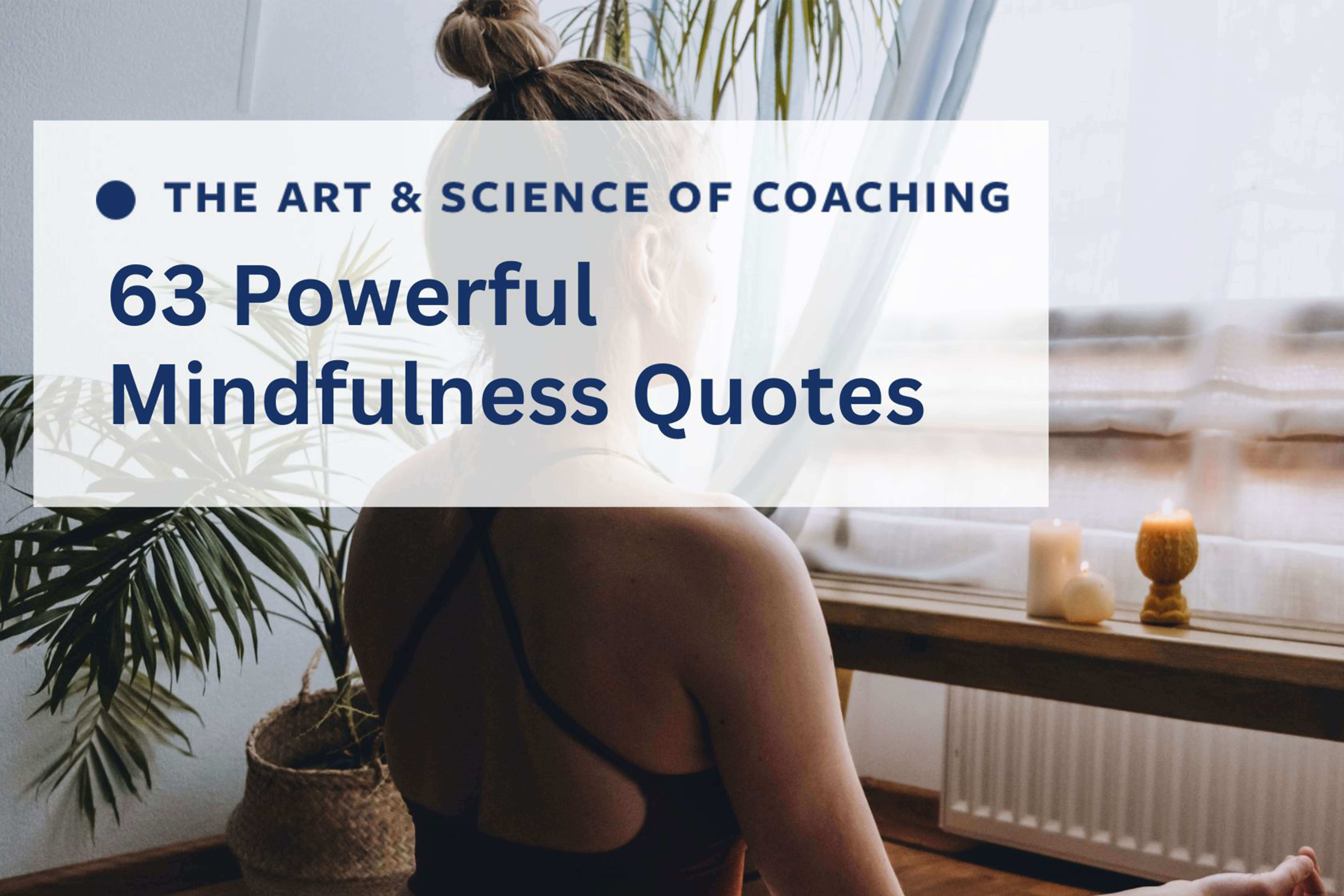 Mindfulness quotes have the power to inspire and motivate.
