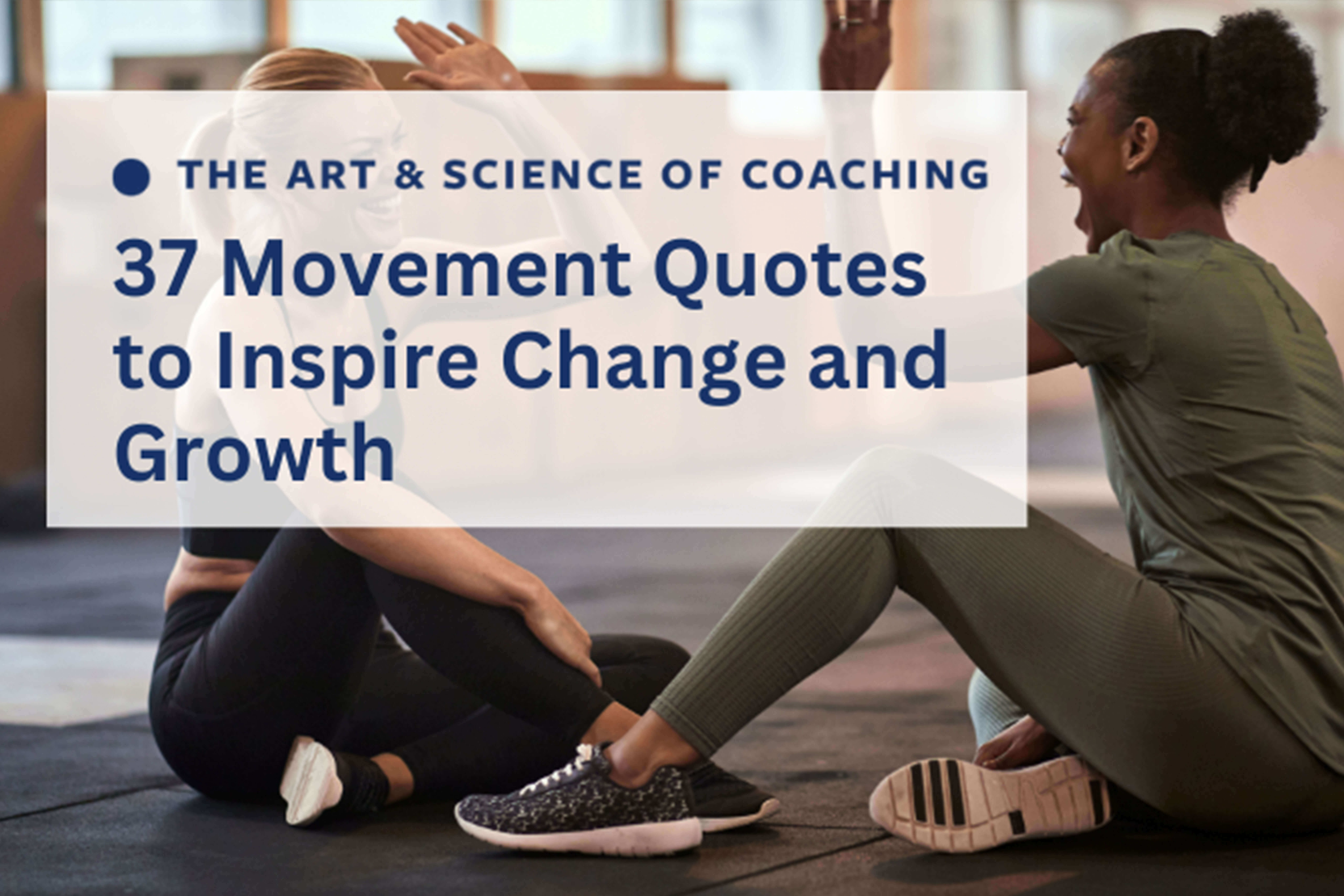 Which of our movement quotes resonates the most with you?