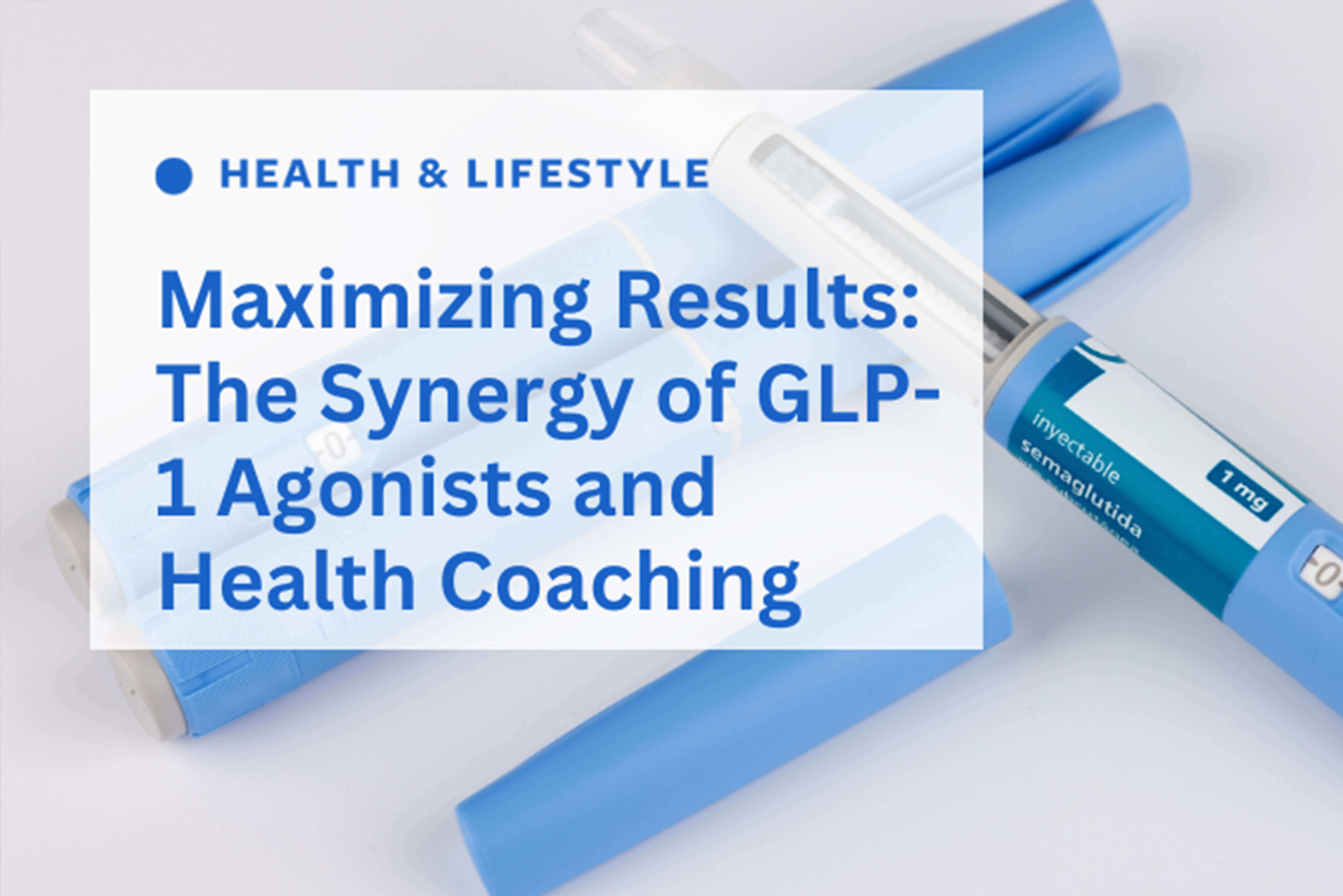 GLP-1 agonists and health coaching work together to reduce risk of chronic diseases, promote healthy habits, and improve quality of life.