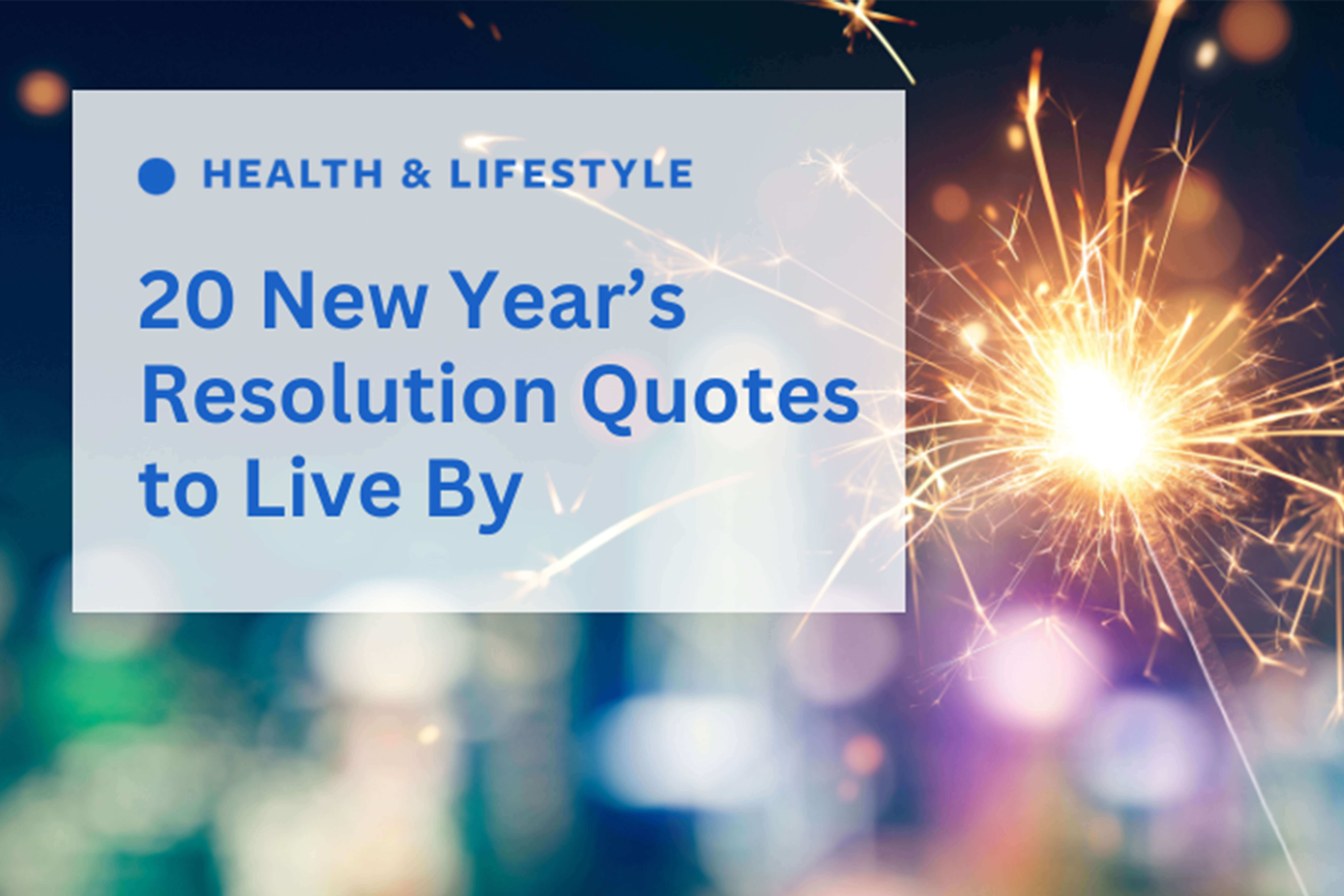 New Years resolution quotes hand-picked just for you.